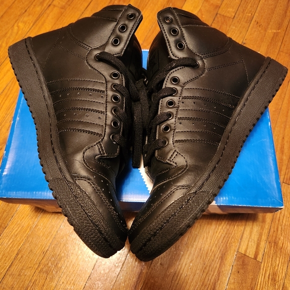 🔥Adidas Original Top Ten Hi - 9 Black - Picture 5 of 5